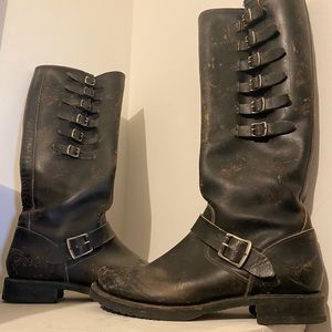 FRYE knee high boots